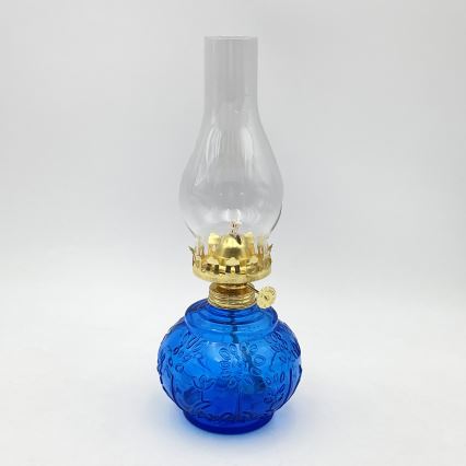 Brilagi - Petroleumlampe MERLIN blau