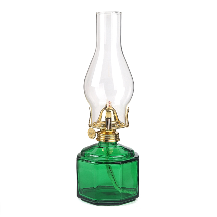 Brilagi - Petroleumlampe MERLIN grün