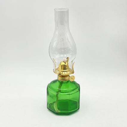 Brilagi - Petroleumlampe MERLIN grün