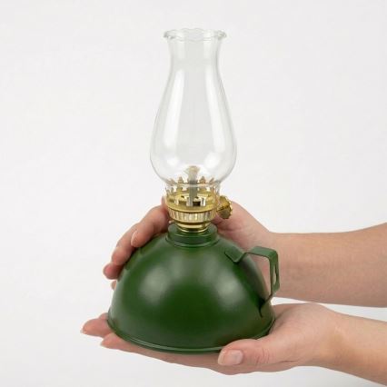 Brilagi - Petroleumlampe MERLIN grün