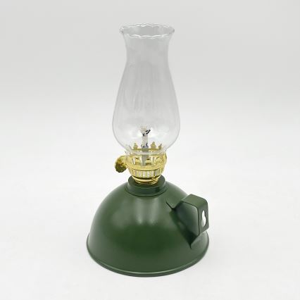 Brilagi - Petroleumlampe MERLIN grün