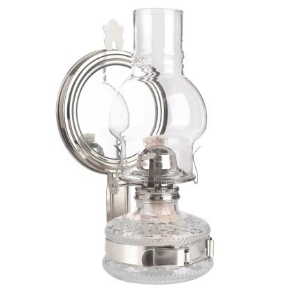 Brilagi - Petroleumlampe MERLIN Hochglanz-Chrom