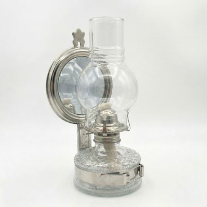 Brilagi - Petroleumlampe MERLIN Hochglanz-Chrom
