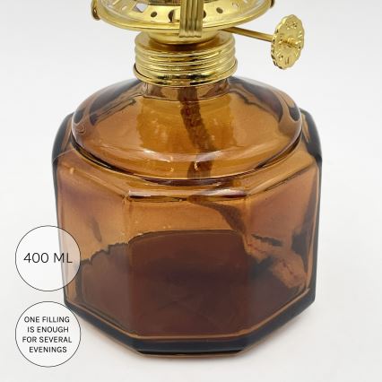 Brilagi - Petroleumlampe MERLIN orange
