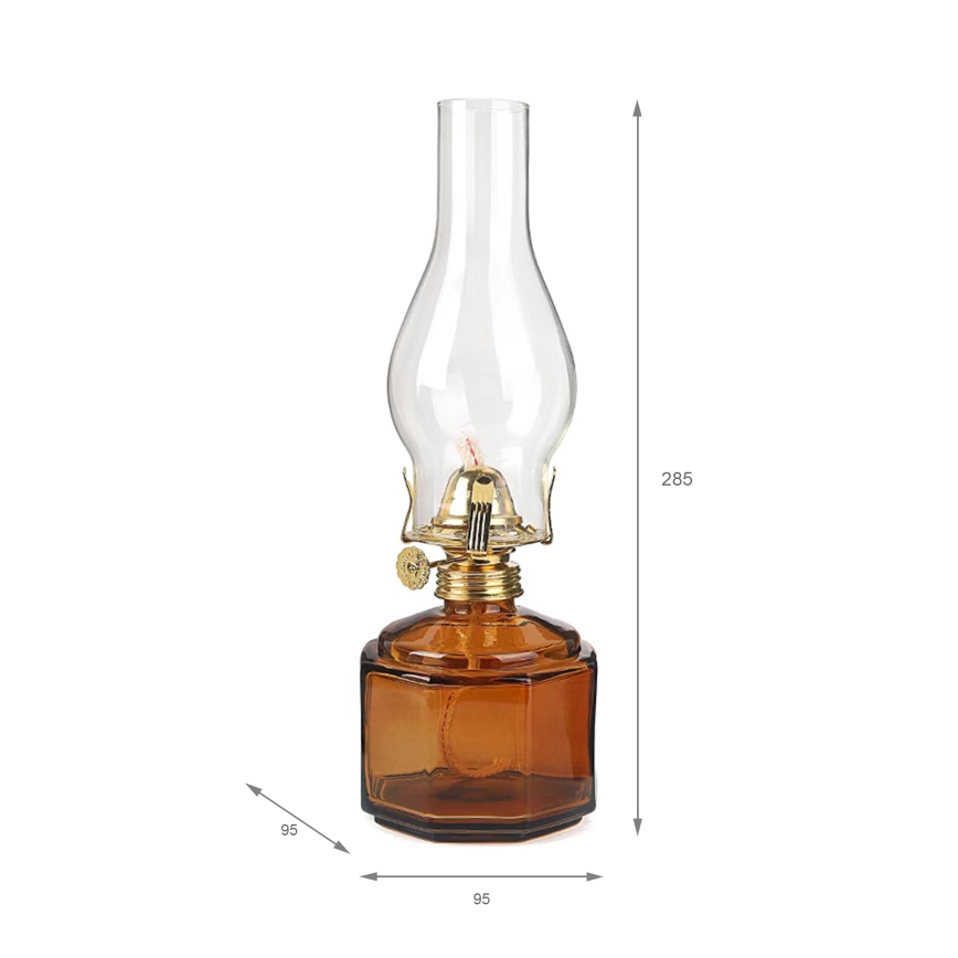 Brilagi - Petroleumlampe MERLIN orange