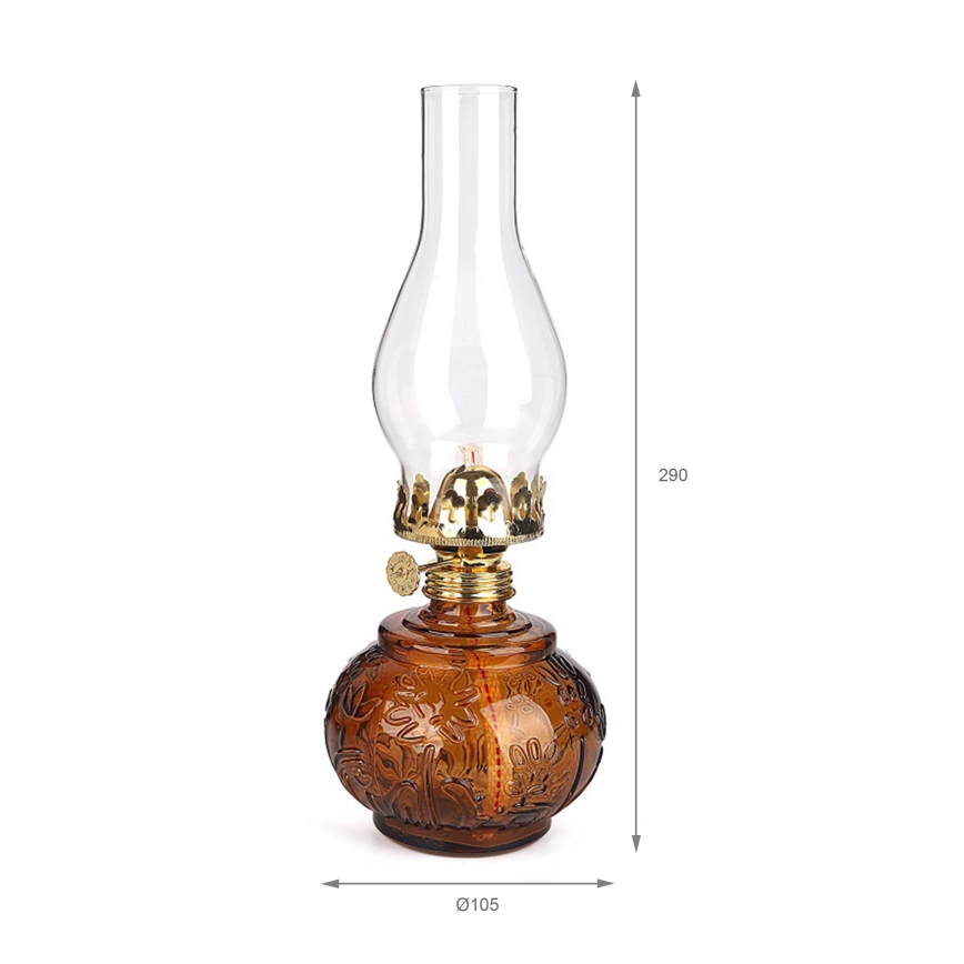 Brilagi - Petroleumlampe MERLIN orange