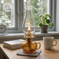 Brilagi - Petroleumlampe MERLIN orange