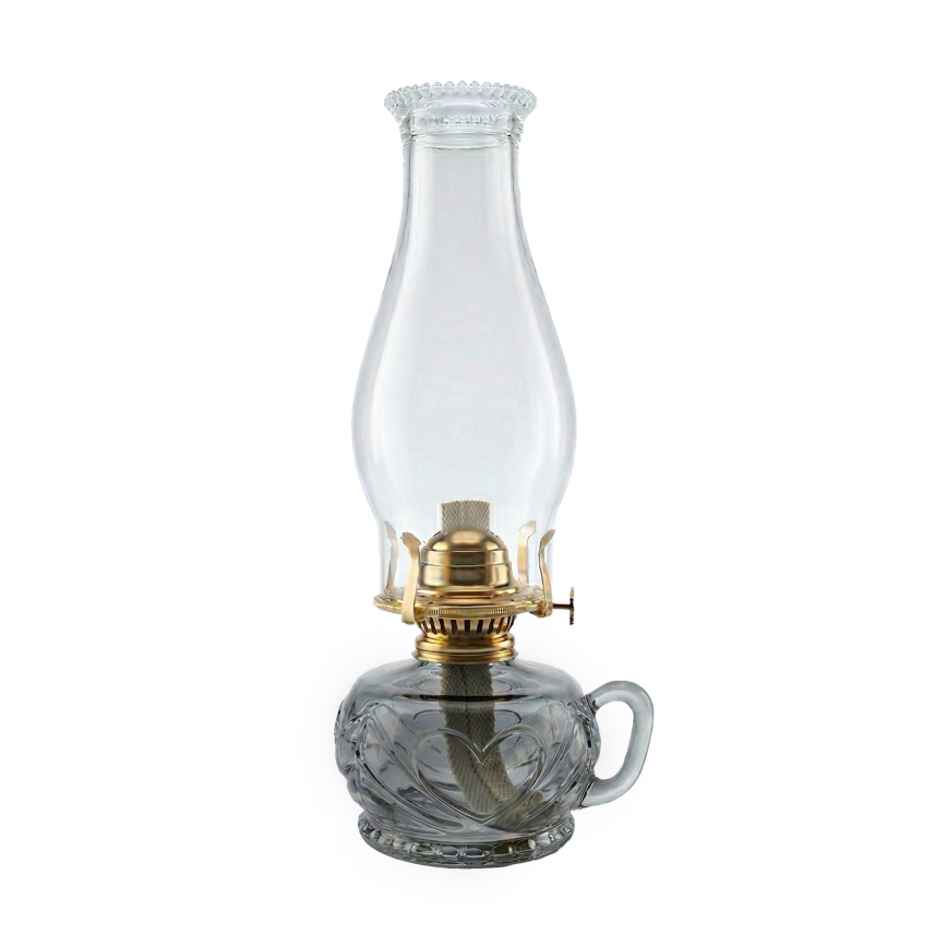 Brilagi - Petroleumlampe MERLIN rauchgrau/grau