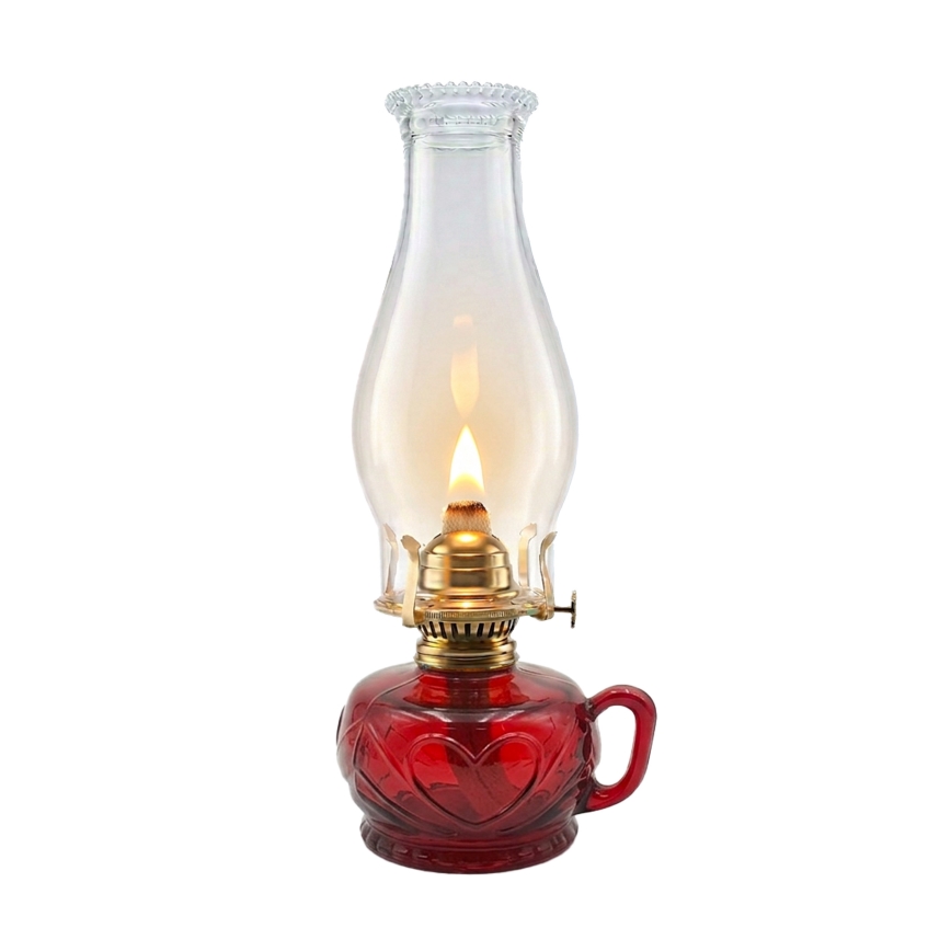 Brilagi - Petroleumlampe MERLIN rot