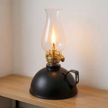 Brilagi - Petroleumlampe MERLIN schwarz