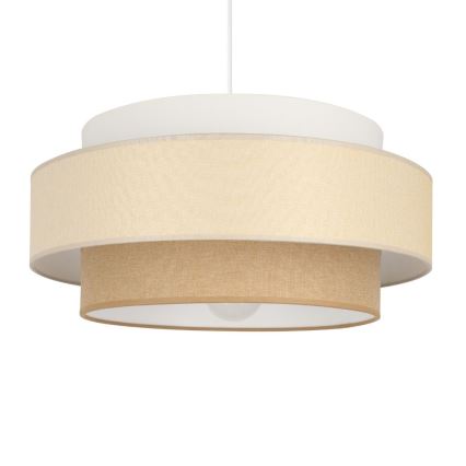 Brilagi - RESNA Pendelleuchte mit Kabelaufhängung 1xE27/60W/230V Ø 40 cm creme/beige