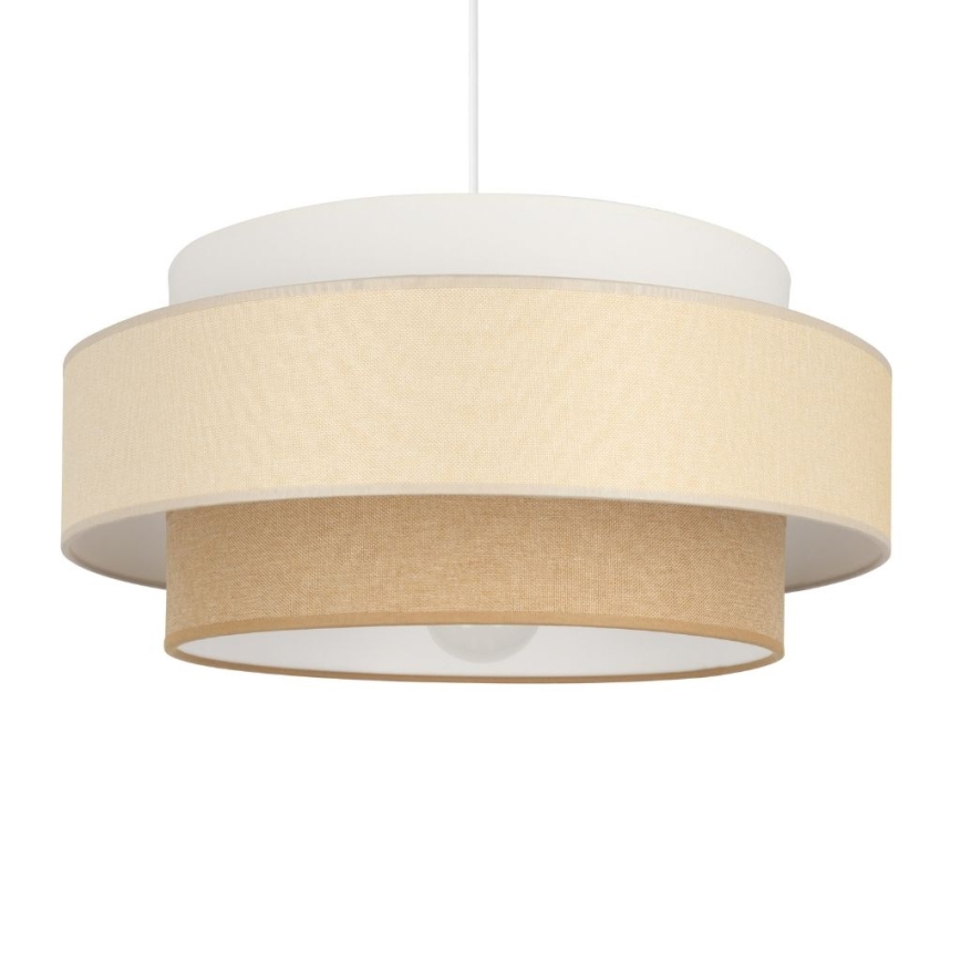 Brilagi - RESNA Pendelleuchte mit Kabelaufhängung 1xE27/60W/230V Ø 40 cm creme/beige