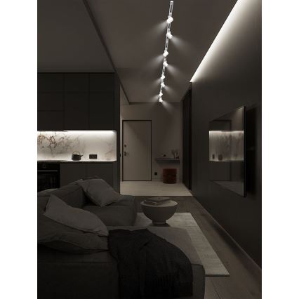 Brilagi - Schienen-Spot HUSKY 8xGU10/10W/230V weiß