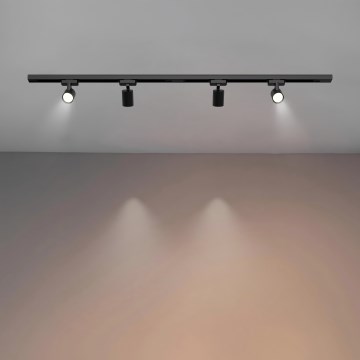 Brilagi - Schienenstrahler für das HUSKY-Schienensystem 4xGU10/10W/230V schwarz