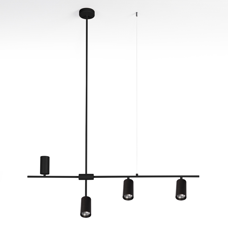 Brilagi - Seilpendelleuchte CRANE 4xGU10/30W/230V schwarz