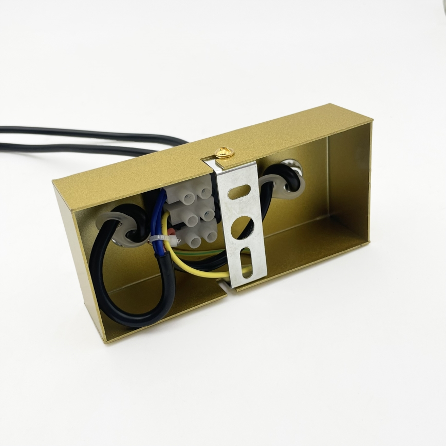 Brilagi - Seilpendelleuchte MALONY 6xE14/20W/230V goldfarben