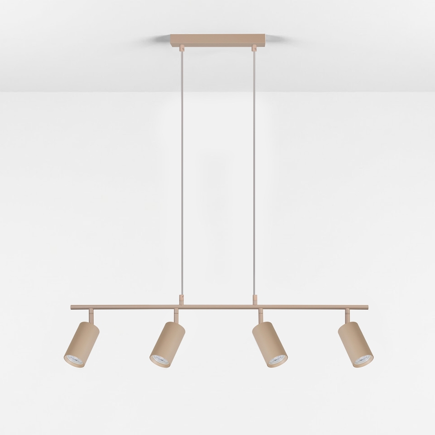 Brilagi - Seilpendelleuchte SELE 4xGU10/30W/230V beige
