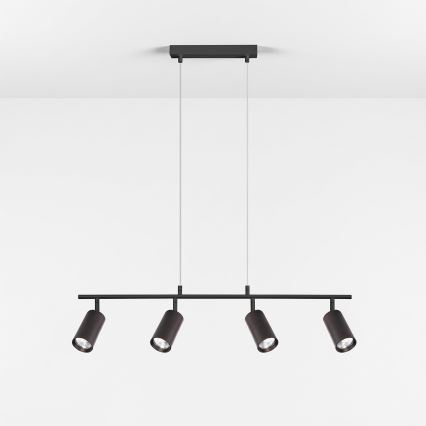 Brilagi - Seilpendelleuchte SELE 4xGU10/30W/230V schwarz
