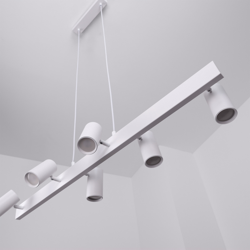 Brilagi - SELE Pendelleuchte mit Kabelaufhängung 6xGU10/30W/230V weiß