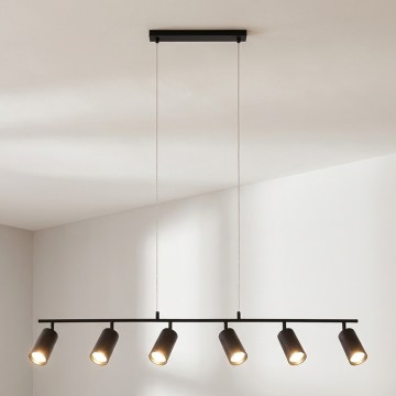 Brilagi - SELE Seil-Pendelleuchte 6xGU10/30W/230V, schwarz