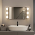 BRILAGI - SET 2x LED-Badezimmer-Wandleuchte HOLLYWOOD 3xLED/3W/230V 39 cm IP44 glänzender Chrom