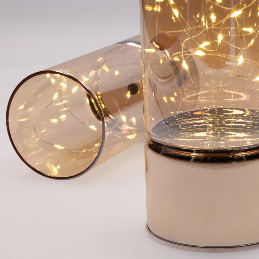 Brilagi - SET 2x LED-Weihnachtsdekoration LED/3xAA + 2xAA