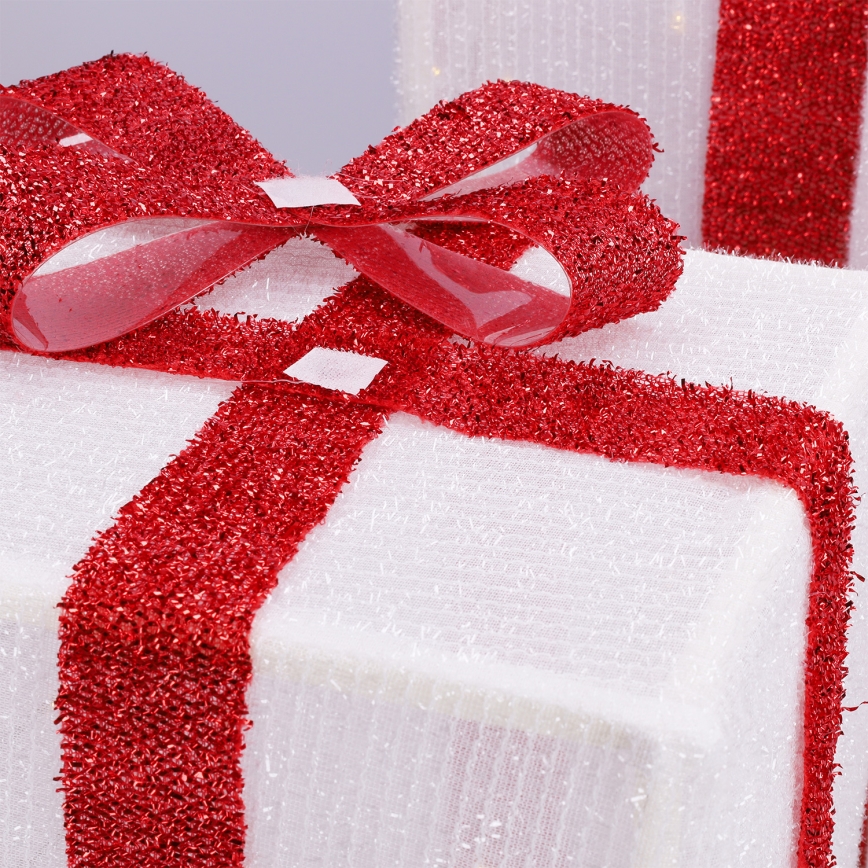 Brilagi - SET 3x LED Außen-Weihnachtsdekoration LED/2,6W/3xAA IP44 Geschenke