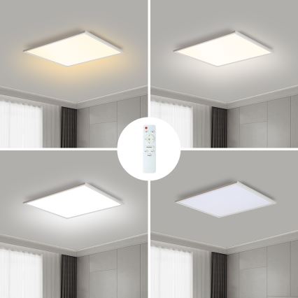 Brilagi - dimmbare LED-Deckenleuchte SLIMFRAME LED/36W/230V 45x45 cm 3000-6000K weiß + Fernbedienung
