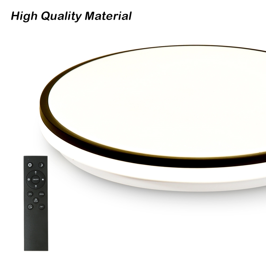 Brilagi - LED-dimmbare Deckenleuchte SMART LED/24W/230V Ø 38 cm 3000–6000K Wi‑Fi Tuya Beacon + Fernbedienung