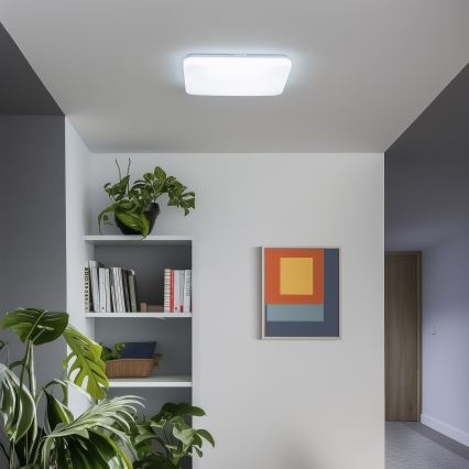 Brilagi - dimmbare SMART-LED-Deckenleuchte 24W/230V 43x43 cm 3000-6000K Wi-Fi Tuya Beacon + Fernbedienung