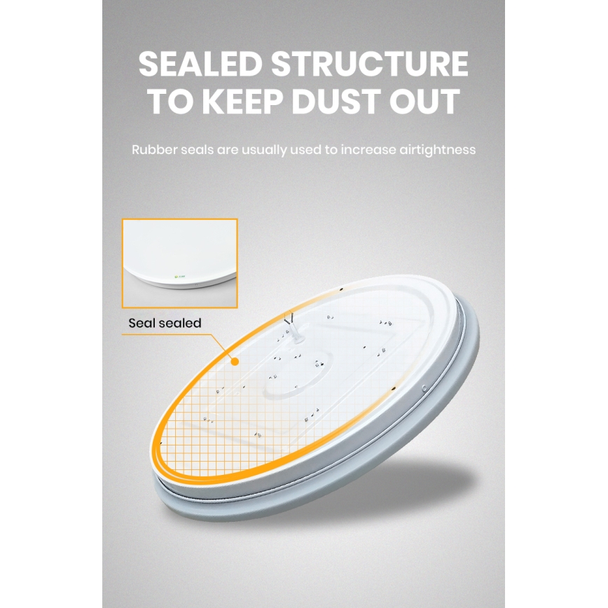 Brilagi - Dimmbare Deckenleuchte SMART STARS LED/36W/230V Ø 48 cm 3000-6000K Wi-Fi Tuya Beacon + Fernbedienung