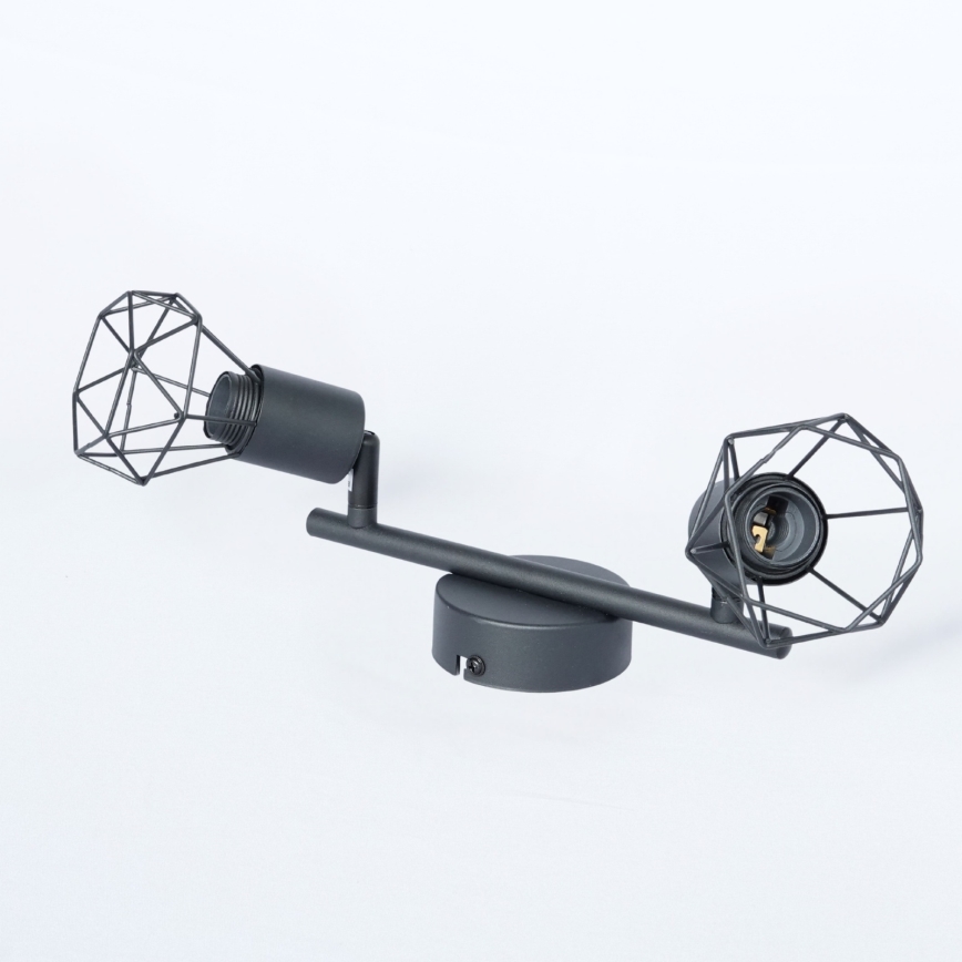 Brilagi - Spotleuchte CAGE 2xE14/40W/230V