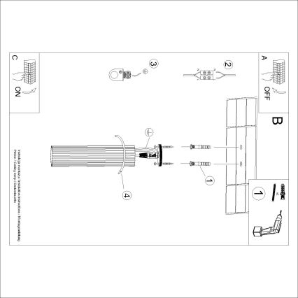 Brilagi - Spotleuchte CRESTO 1xGU10/10W/230V 30 cm gold