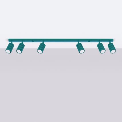 Brilagi - Spotleuchte CRESTO 6xGU10/10W/230V türkis