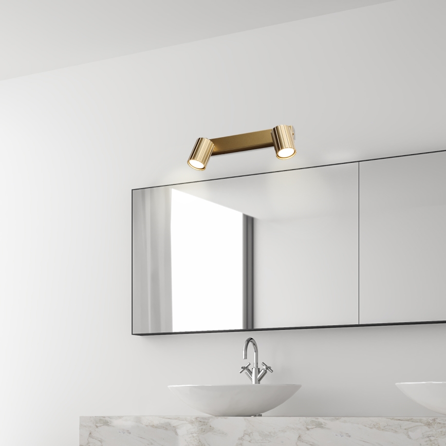 Brilagi - Spotleuchte CRISPINA 2xGU10/10W/230V goldfarben