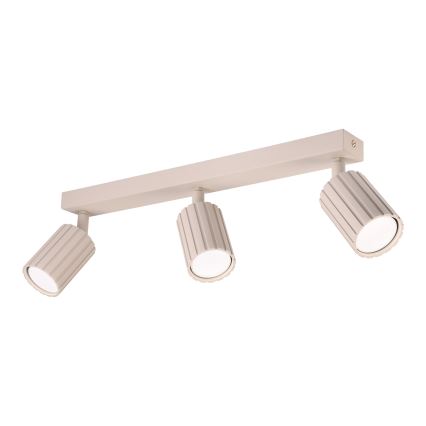 Brilagi - Spotleuchte CRISPINA 3xGU10/10W/230V beige