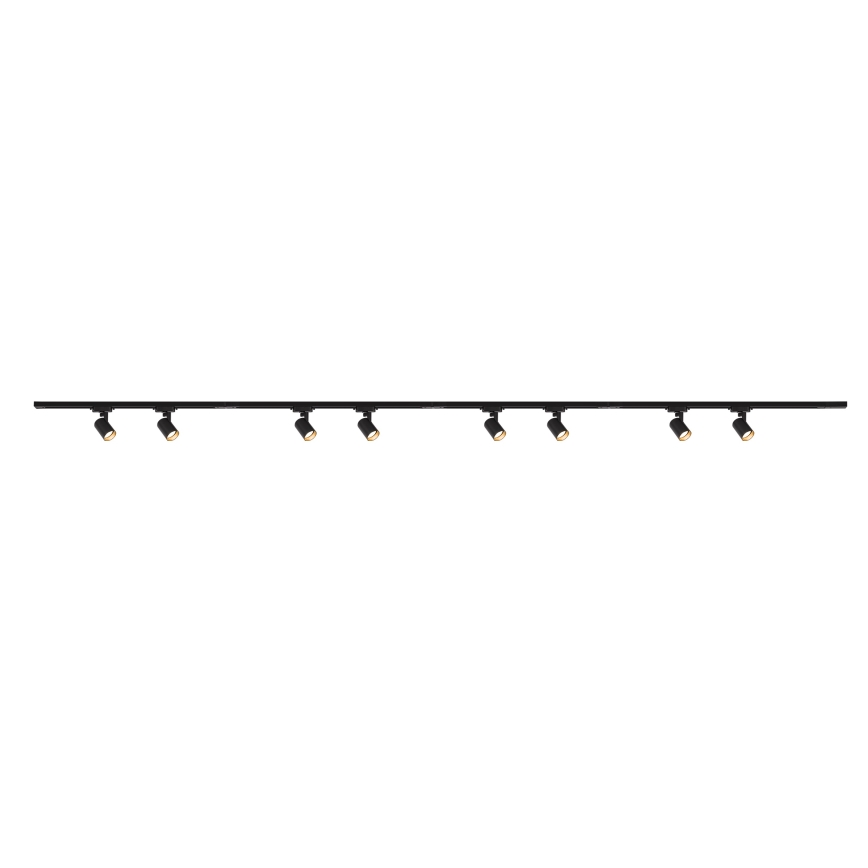 Brilagi - Spotleuchte im Schienensystem HUSKY 8xGU10/10W/230V schwarz