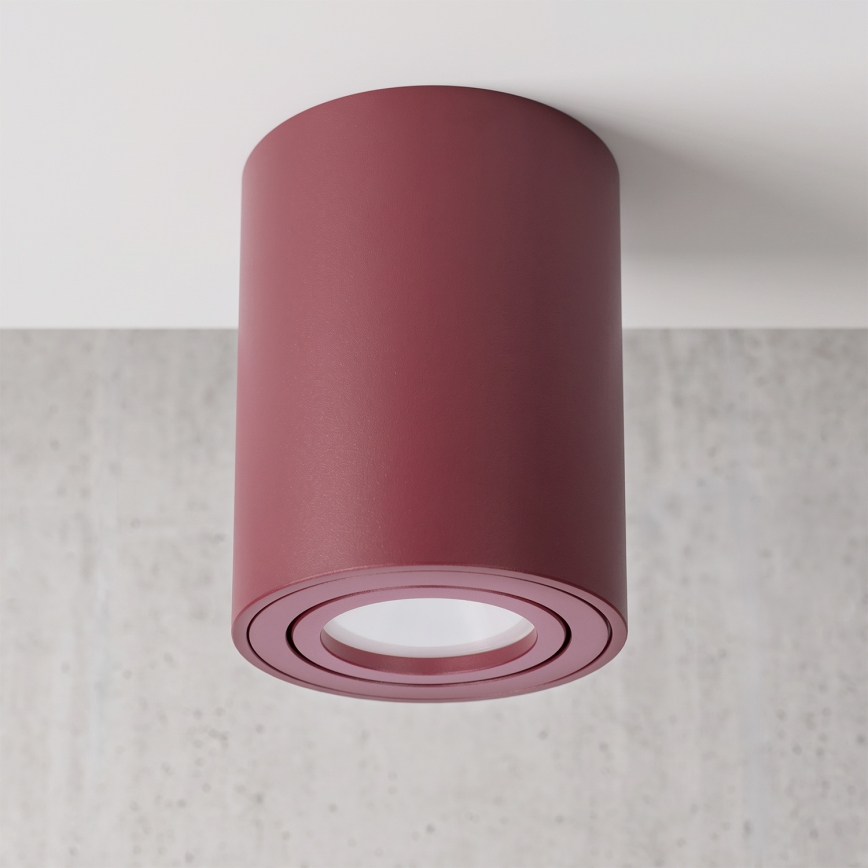 BRILAGI - Spotleuchte MIA 1xGU10/30W/230V 100x80 mm burgunderrot