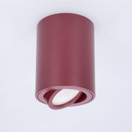 BRILAGI - Spotleuchte MIA 1xGU10/30W/230V 100x80 mm burgunderrot