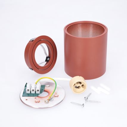 BRILAGI - Spotleuchte MIA 1xGU10/30W/230V 84x80 mm braun