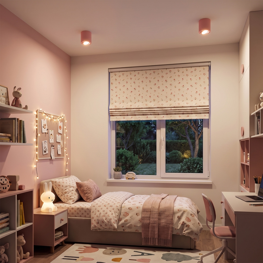 BRILAGI - Spotleuchte MIA 1xGU10/30W/230V 84x80 mm rosa