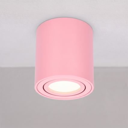 BRILAGI - Spotleuchte MIA 1xGU10/30W/230V 84x80 mm rosa
