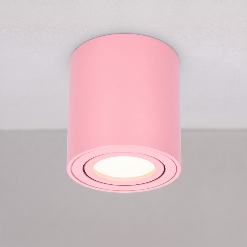 BRILAGI - Spotleuchte MIA 1xGU10/30W/230V 84x80 mm rosa