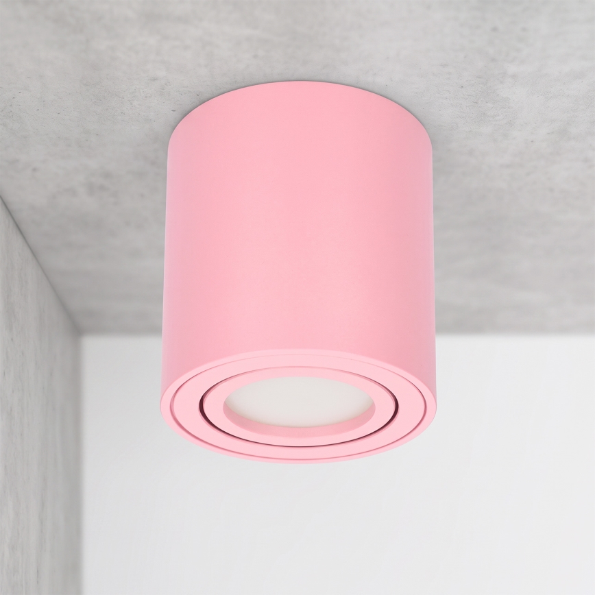 BRILAGI - Spotleuchte MIA 1xGU10/30W/230V 84x80 mm rosa