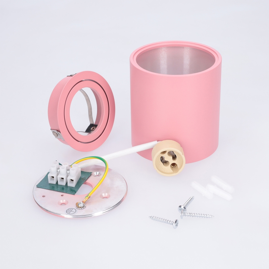 BRILAGI - Spotleuchte MIA 1xGU10/30W/230V 84x80 mm rosa
