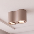 BRILAGI - Spotleuchte MIA DOUBLE 2xGU10/30W/230V beige