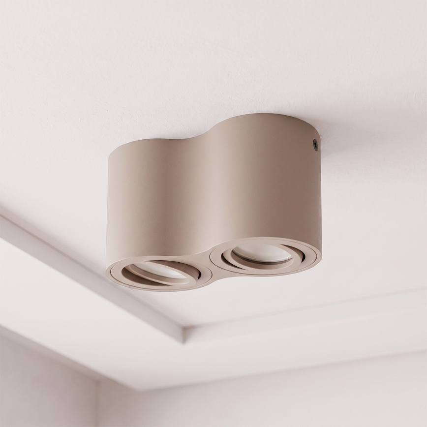 BRILAGI - Spotleuchte MIA DOUBLE 2xGU10/30W/230V beige