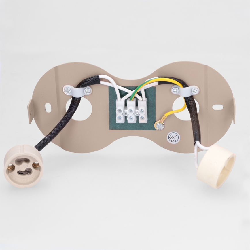 BRILAGI - Spotleuchte MIA DOUBLE 2xGU10/30W/230V beige