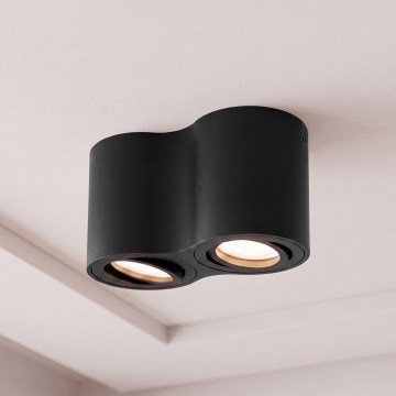 BRILAGI - Spotleuchte MIA DOUBLE 2xGU10/30W/230V schwarz