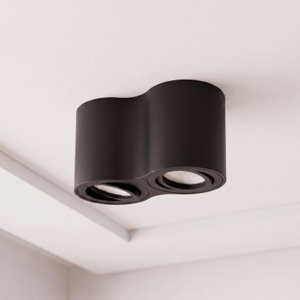 BRILAGI - Spotleuchte MIA DOUBLE 2xGU10/30W/230V schwarz